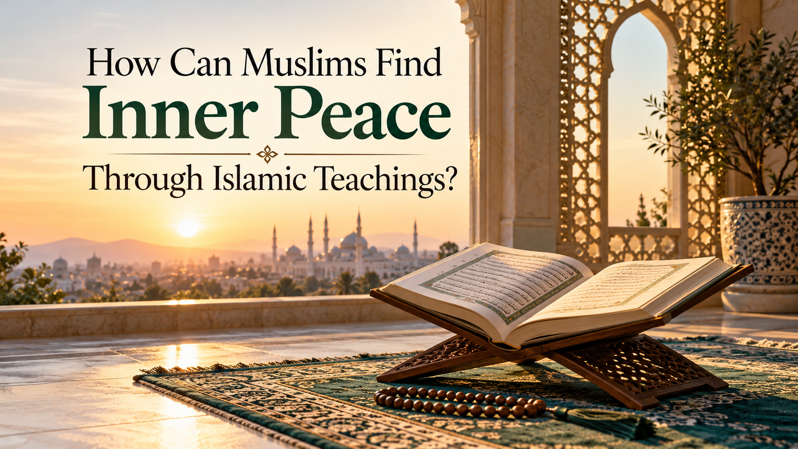 How Can Muslims Find Inner Peace Through Islamic Teachings?