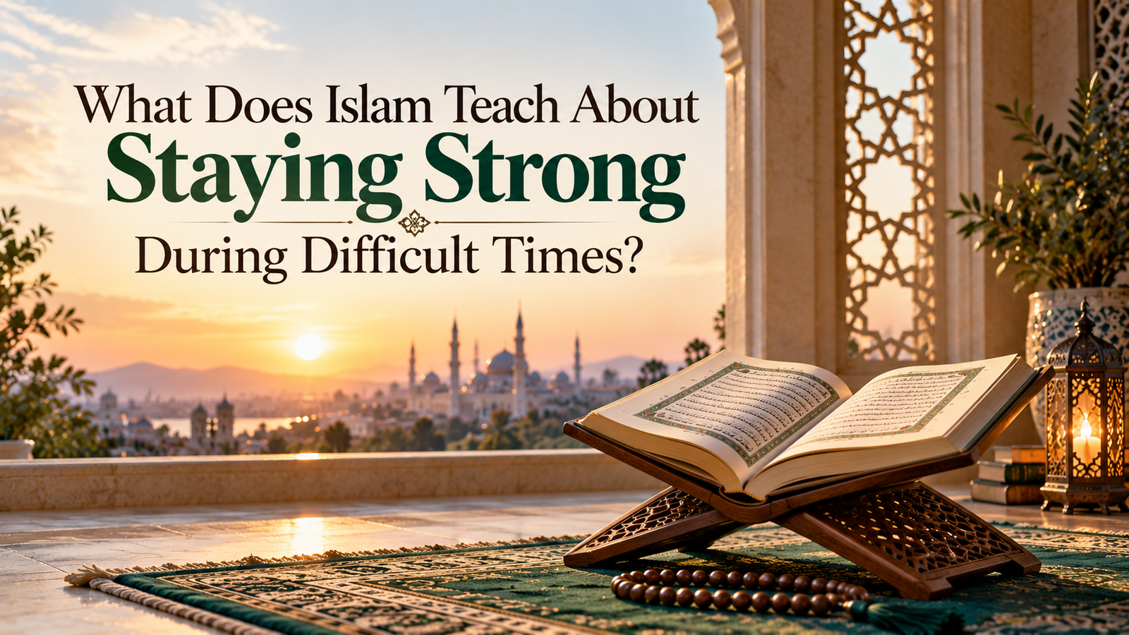 What Does Islam Teach About Staying Strong During Difficult Times